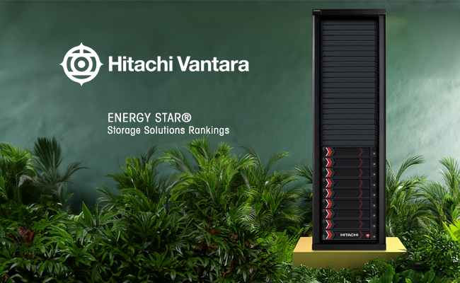 Hitachi Vantara Dominates ENERGY STAR® Storage Solutions Rank