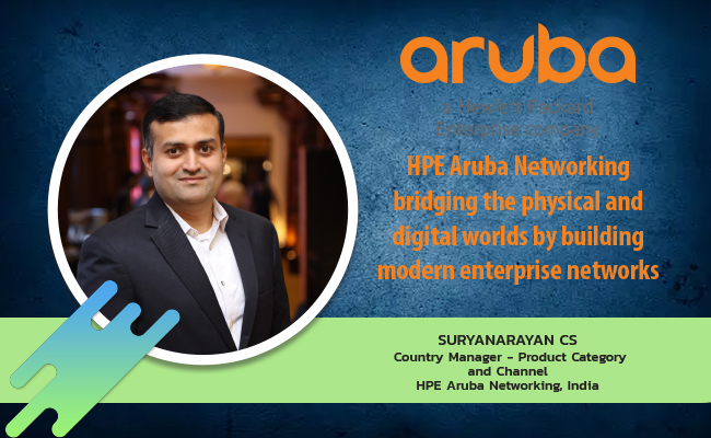 HPE Aruba Networking bridging the physical and digital worlds 