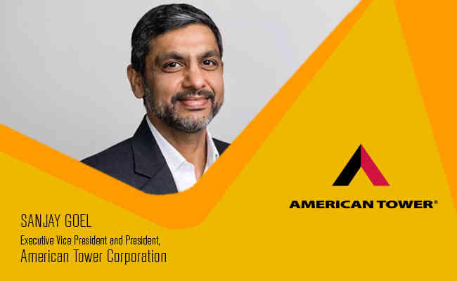 American Tower Corporation designates Sanjay Goel as Executive VP and President, Asia-Pacific