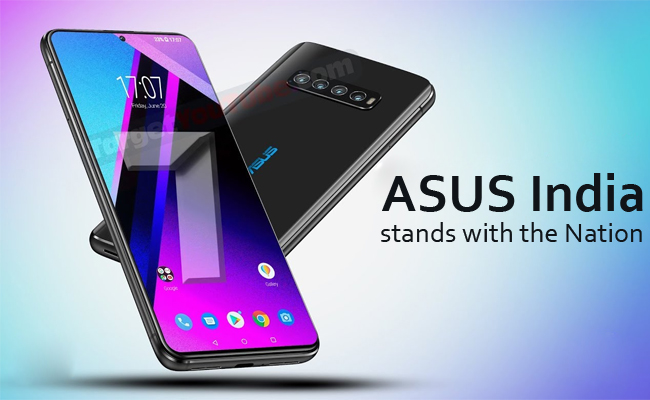 ASUS India stands with the Nation