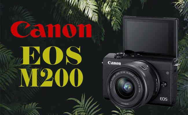 Canon India starts shipping mirrorless camera - EOS M200