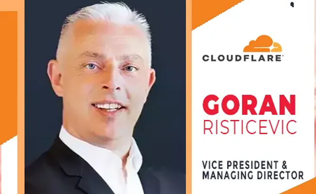 Cloudflare Promotes Goran Risticevic as VP & MD for APAC