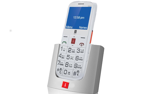 A senior citizen phone 