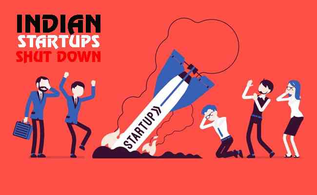 Indian Startups that shut down its shop this year
