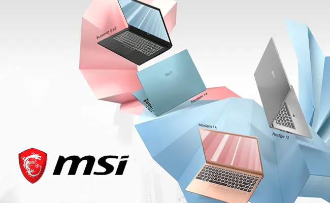 MSI unveils new business and productivity laptops in its Summit, Prestige & Modern series