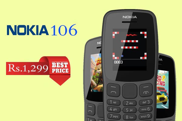 HMD Global introduces Nokia 106 feature phone