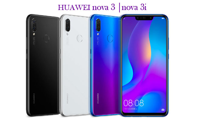 HUAWEI announces nova 3 & 3i in India