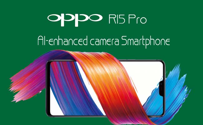 OPPO R15 Pro with an AI-enhanced camera Smartphone