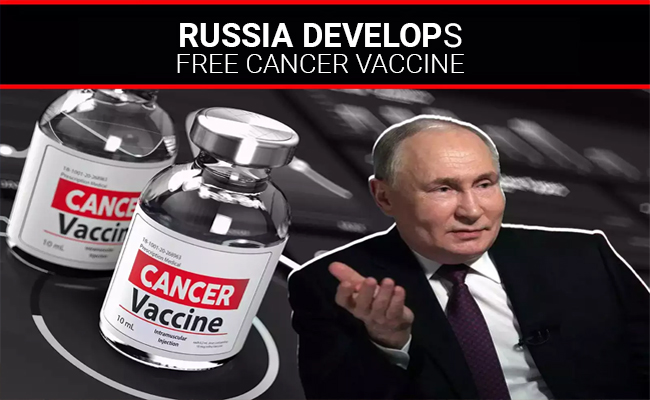 Russia develops free cancer vaccine amid Ukraine war