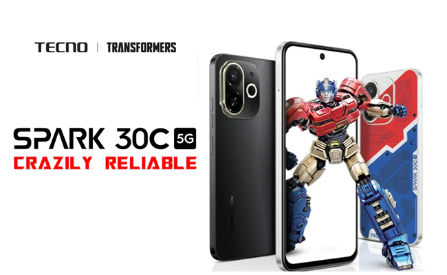 TECNO launches Spark 30C 5G smartphone in India