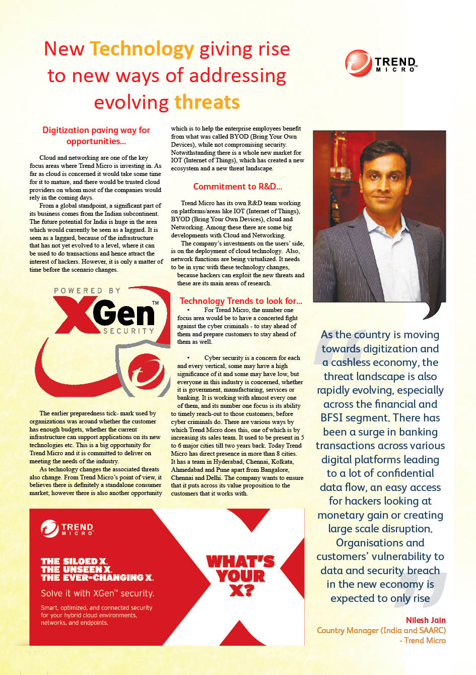 Trend Micro: New Technology giving rise to new ways of addressing evolving threats