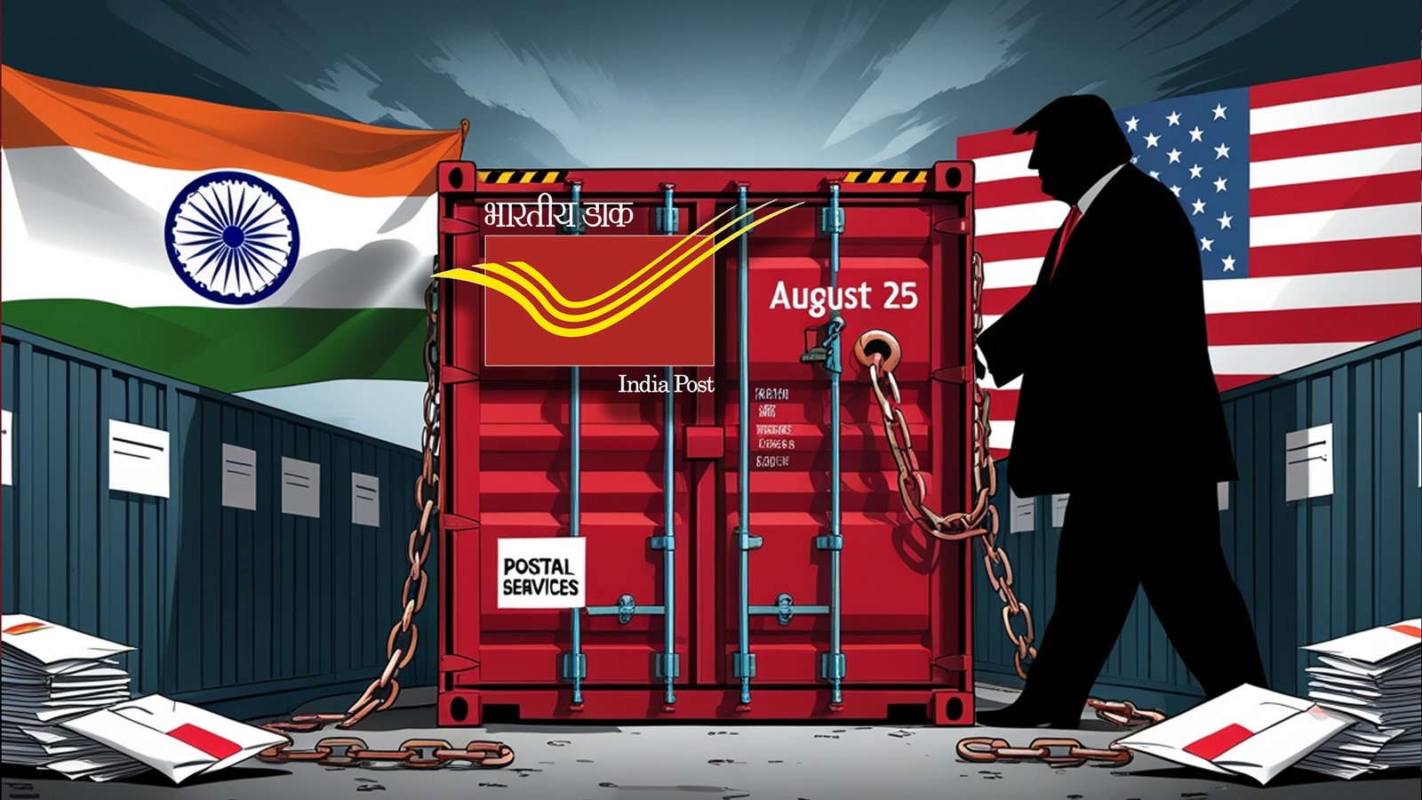 Trump tariff leads India to suspend postal services to US from August 25