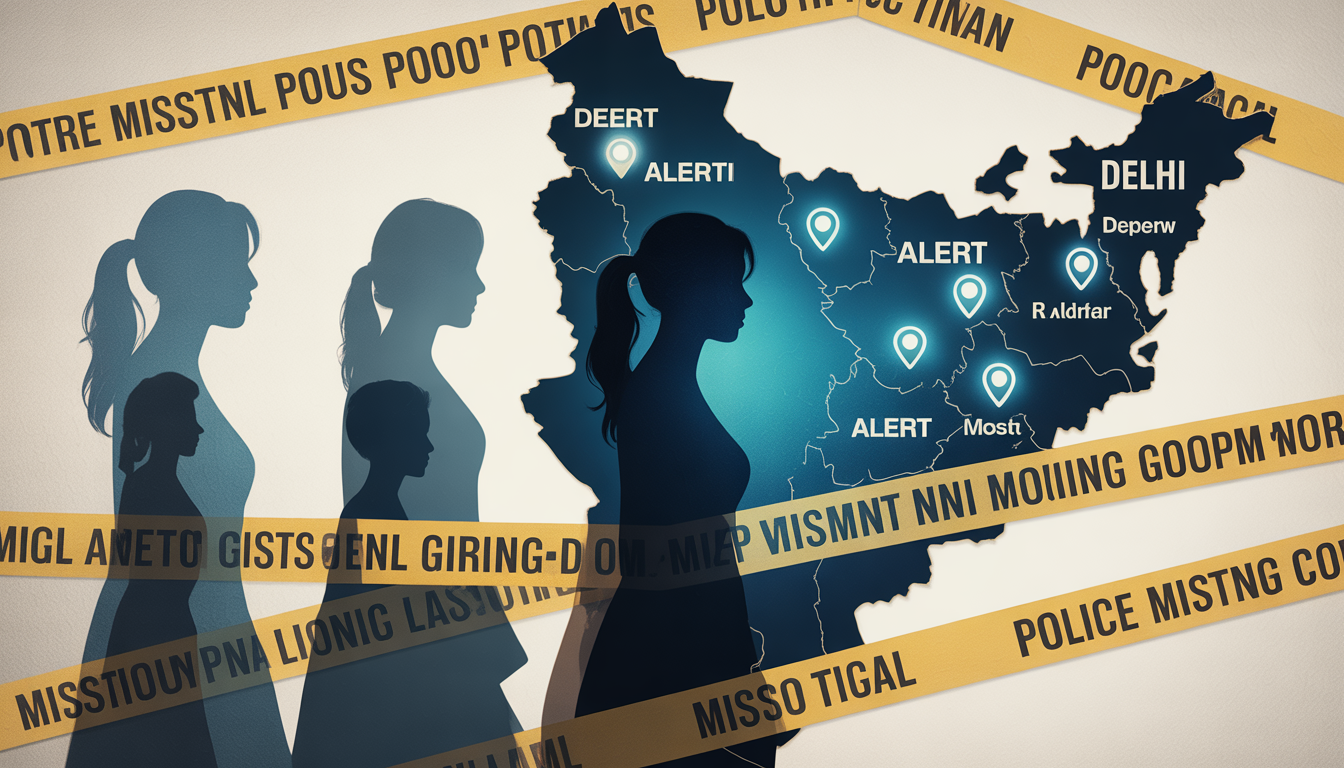 Delhi sees alarming rise in missing persons cases, women and girls worst affected