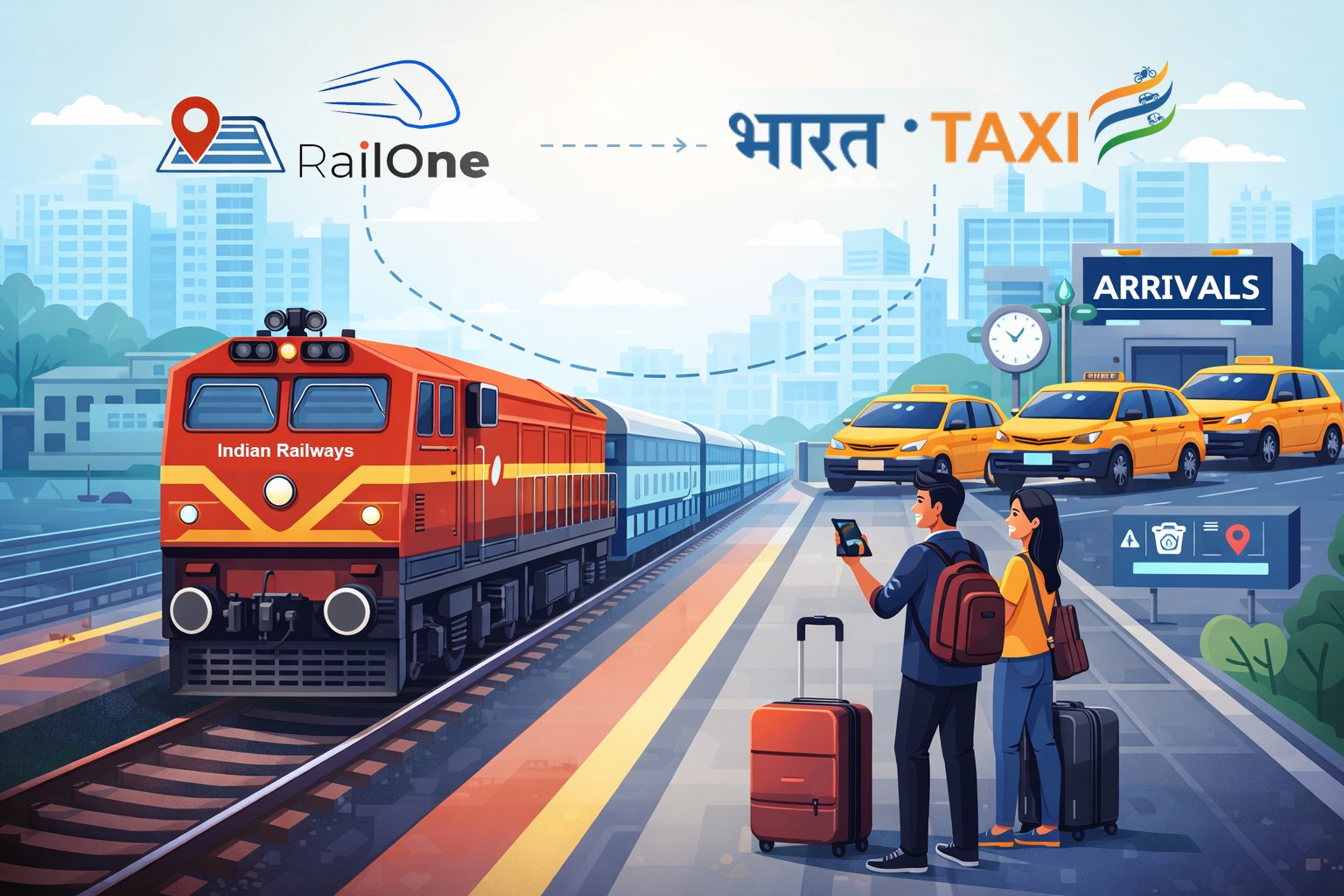 Indian Railways to integrate RailOne with Bharat Taxi to ease last-mile travel